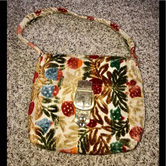 Tapestry Vintage One Strap Boho Bag Purse - Picture 1 of 6